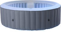 СПА-бассейн 204х70см "Glow" 930л, круглый, аэромассаж, Led-подсветка